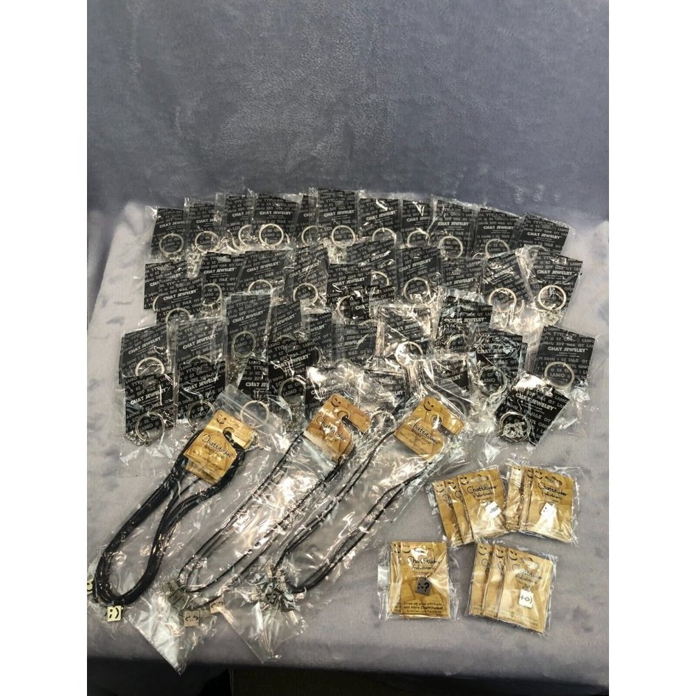 Lot 145 Internet Chat Lingo Chatitudes Genuine Crystal Charms Necklaces